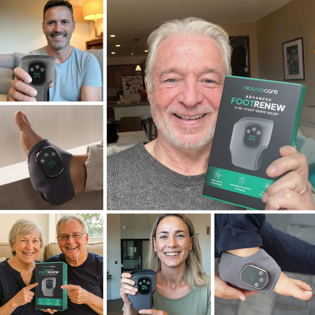 Rejuvacare FootRenew Triple method Massager